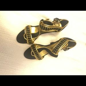 Chunky heel party shoes